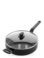 Greenpan - Skillet 28Cm/3.1L With Lid + Helper Handle - Keptuvė - Juoda