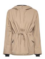 Rains - Suva Hardshell String W Jacket W3 - Lietpaltis - Smėlio