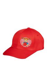 Pippi Langstrømpe - Peppi Basic Keps - Kepurė - Raudona