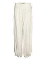 Weekday - Balloon Trousers - Plačios kelnės - Balta