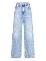 Replay - Cary Trousers Wide Leg - Platūs džinsai - Mėlyna