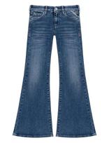 Replay - Avry Trousers Flare - Plataus kirpimo džinsai - Mėlyna