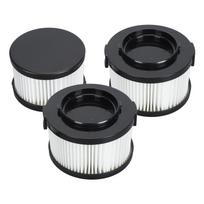 Vakuuminis filtras, suderinamas su LEVOIT VortexIQ 40‑RF belaidžiu dulys siurbliu 1 pagrindinis filtras 2 priešfiltriai