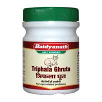 Baidyanath Triphala Ghrita 100 g Ajurvedinis medicininis ghi plaukų priežiūrai, akių sveikatai ir virškinimo pusiausvyrai
