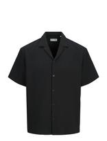 Jack & Jones - Jjsean Resort Shirt Ss - Laisvalaikio marškiniai - Juoda