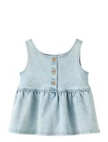 Lil'Atelier - Nmffrances Sl Loose Top 7722-Fn Lil - Palaidinės ir tunikos - Mėlyna