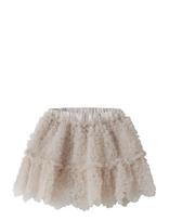 Lil'Atelier - Nmffauna Tulle Skirt Lil - Tiulio sijonas - Smėlio