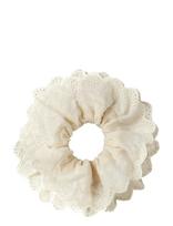 Lil'Atelier - Nmfacc-Frida Hair Scrunchie Lil - Plaukų gumytė - Kreminė spalva
