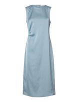 Selected - Slfchloe Slim Sl O-Neck Midi Dress Noos - Iki kelių ir midi suknelės - Mėlyna