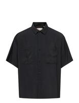 ONLY & SONS - Onsfade Loose Modal Blend 0589 Shirt - Laisvalaikio marškiniai - Juoda