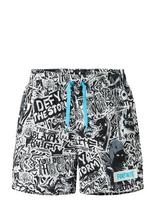 Name It - Nkmmarki Fortnite Swimshorts Bfu - Maudymosi šortai - Balta