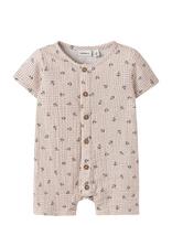 Name It - Nbmfront Ss Sunsuit - Kombinezonas - Kreminė spalva