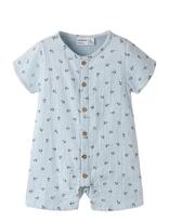 Name It - Nbmfront Ss Sunsuit - Kombinezonas - Mėlyna