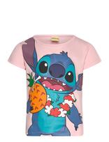 Lilo & Stitch - Tshirt - Marškinėliai trumpomis rankovėmis - Rožinė