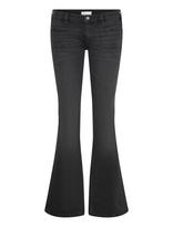 Gina Tricot - Low Flare Jeans - Platėjančios kelnės - Pilka