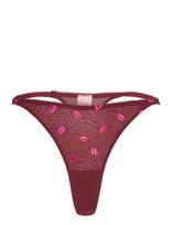 Hunkemöller - Frida Hl String T - Stringai - Burgundiška splava