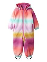 Name It - Nmfpsnow10 Suit Aop Flow Fo - Minkštas kombinezonas - Rožinė