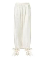 Malina - Lizette Balloon Pants - Plačios kelnės - Kreminė spalva