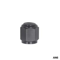 AN4 AN6 AN8 AN10 AN12 Female Flare Cap Block Off Fitting Plug Aluminum Swivel Hex Head Nut Port Adapter for Fuel Oil Line