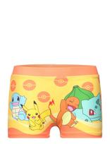 Pókemon - Swimwear - Maudymosi šortai - Oranžinė