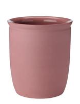 Knabstrup Keramik - Knabstrup Syltekrukke 2 L. Dark Rose - Virtuvės stiklainis - Rožinė