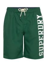 Superdry - Logo 19 Boardshort - Sportiniai maudymosi šortai - Žalia