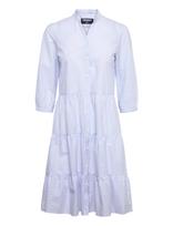 Sebago - Seersucker Dress - Trumpa suknelė - Mėlyna