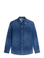 Tommy Jeans - Regular Denim Shirt Ext Cj8039 - Džinsiniai marškiniai - Mėlyna