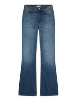 Tommy Hilfiger - Flare Cam Mid Rw - Platėjančios kelnės - Mėlyna