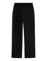 Tommy Hilfiger - Summer Loycell Loose Str Pant - Lininės kelnės - Juoda