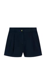 Tommy Hilfiger - Cotton Chino Flare Shorts - Chino stiliaus šortai - Tamsiai mėlyna