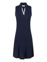 FootJoy - Pleated Dress - Sportinė suknelė - Tamsiai mėlyna