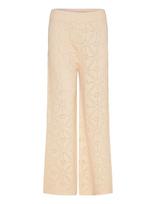 Nué Notes - Porlamar Pants - Plačios kelnės - Kreminė spalva