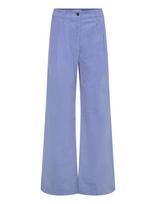 Nué Notes - Russell Pants - Plačios kelnės - Mėlyna