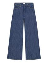 Wrangler - World Wide - Platūs džinsai - Mėlyna