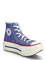 Converse - Chuck Taylor All Star Lift Double Stack - Sportiniai aukštakulniai sportbačiai - Violetinė