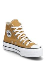 Converse - Chuck Taylor All Star Lift - Sportiniai aukštakulniai sportbačiai - Smėlio
