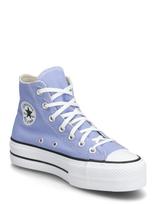 Converse - Chuck Taylor All Star Lift - Sportiniai aukštakulniai sportbačiai - Violetinė