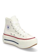 Converse - Chuck Taylor All Star Lift Double Stack - Sportiniai aukštakulniai sportbačiai - Kreminė spalva