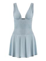 OW Collection - Alba Mini Dress - Trumpa suknelė - Mėlyna