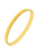 By Jolima - Swirl Bangle - Apyrankė - Aukso