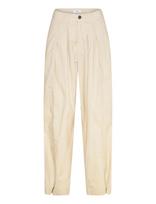 Closed - Closed Ivo Denim/Pants Shiitake - Plačios kelnės - Kreminė spalva
