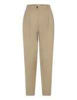 Closed - Women Arlo Pants New Jade - Chino stiliaus kelnės - Smėlio
