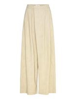 Closed - Zola Pants Light Moss Green - Plačios kelnės - Smėlio