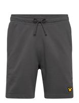 Lyle & Scott Sport - Jacquard Tape Shorts - Sportiniai šortai - Pilka