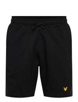 Lyle & Scott Sport - Jacquard Tape Shorts - Sportiniai šortai - Juoda