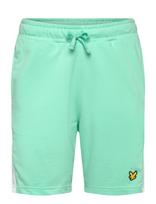 Lyle & Scott Sport - Jacquard Tape Shorts - Sportiniai šortai - Žalia
