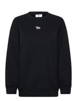 Maison Kitsune - Baby Fox Oversize Sweatshirt Black - Megztinis - Juoda