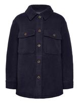 Patagonia - W's Retro Pile Shacket - Lengva vasarinė striukė - Tamsiai mėlyna