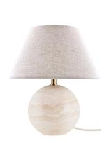 Globen Lighting - Table Lamp Castello 35 Beige Travertin - Stalinė lempa - Smėlio